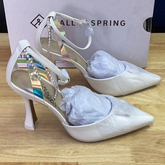 Call It Spring - Women's Sparkling Pump - white - size 10 - new - Picture 7 of 11